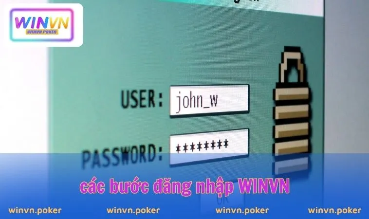Đăng Nhập WINVN 1 Các bước đăng nhập WINVN