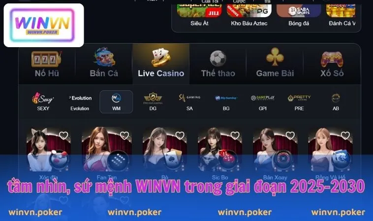 Giới Thiệu WINVN 2 Tầm nhìn và sứ mệnh của thương hiệu trong giai đoạn 2025-2030